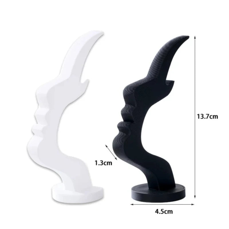 supports lunettes blanc noir modernes minimalistes décoration stockage respectueux environnement
