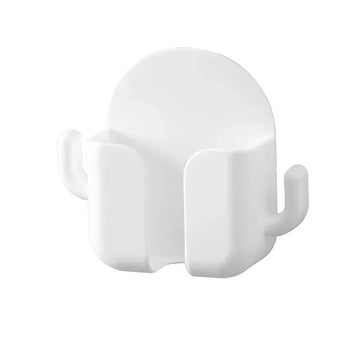 organisateur mural cactus blanc téléphone télécommande rangement moderne adhésif chambre sdb