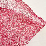 rubans décoratifs élégants tissus fin brillants motifs colorés bleu rose orange
