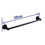 porte serviettes mural moderne noir texture métallique lisse fixé serviette savon brosse tasse