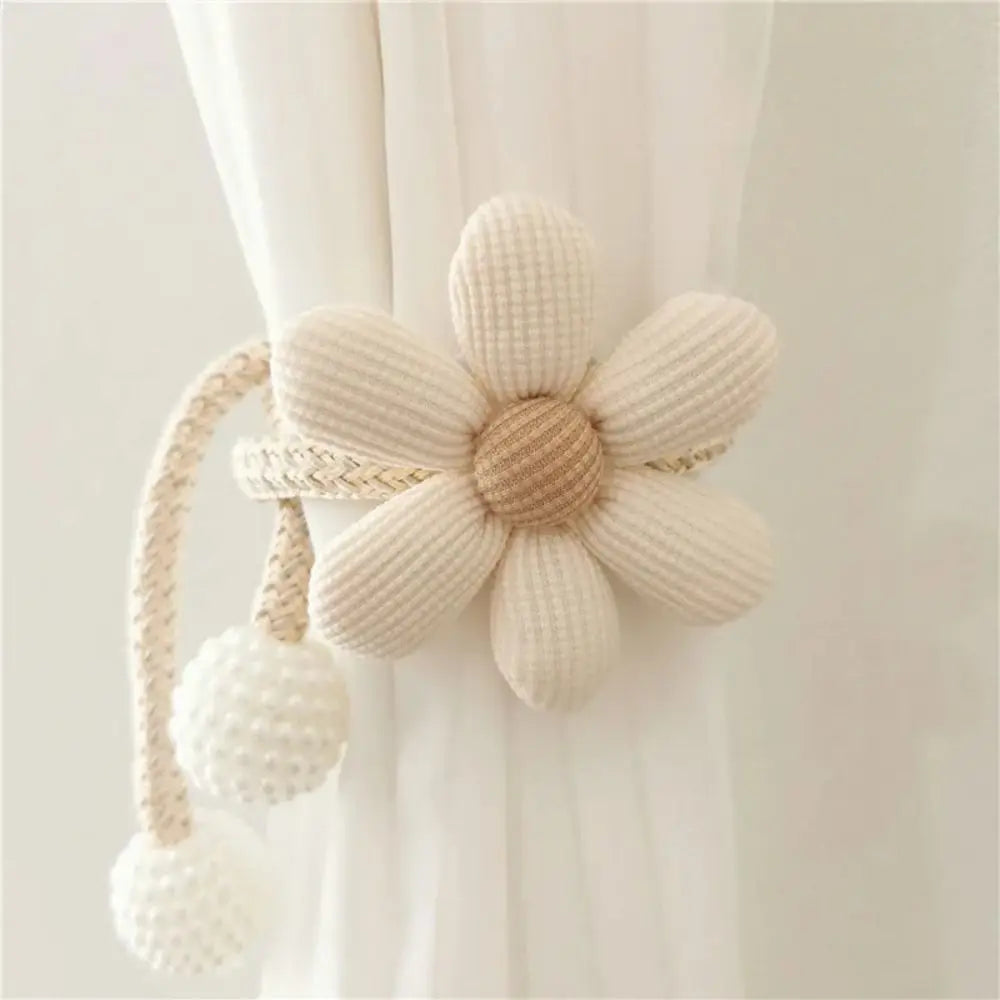 boucle rideau fleurs relief moderne rose orange bleu vert beige blanc coton
