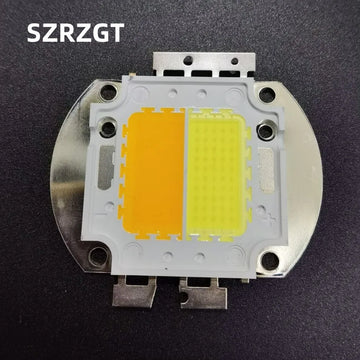 projecteur led double couleur 3000k 6500k orange jaune gris technique