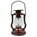 lanterne vintage bronze rétro verre transparent métal opaques anneaux suspensionextérieur camping