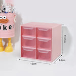 boîtes rangement tiroirs transparentes rose blanc violet modernes pratiques fixation murale