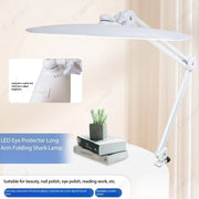 Lampe de chevet pince LED pliante avec lumière froide pour bureau et chambre - Protection des yeux