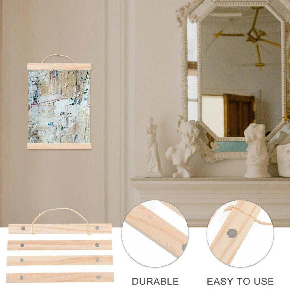 cadre mural bois naturel minimaliste 51cm 41cm 31cm 21cm poster inclusSuspense avant publication... Voici