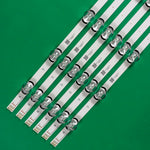 bande lumineuse led blanc moderne connecteurs electriques diodes rangees opacite sans visibilite fixations incluses