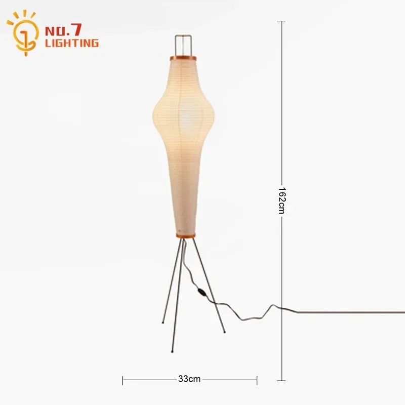 lampe sol moderne blanc beige rayures finies trépied métallique 162cm haute led sans ombre