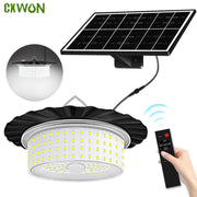 lampe solaire extérieure détecteur mouvement 244 led modes éclairage ip65 moderne