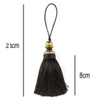 pompon doré beige classique 21cm tissé opaques décoration textile maison