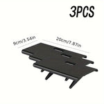 support pliable noir moderne étagère pliante clips magnétiques rangement écologique