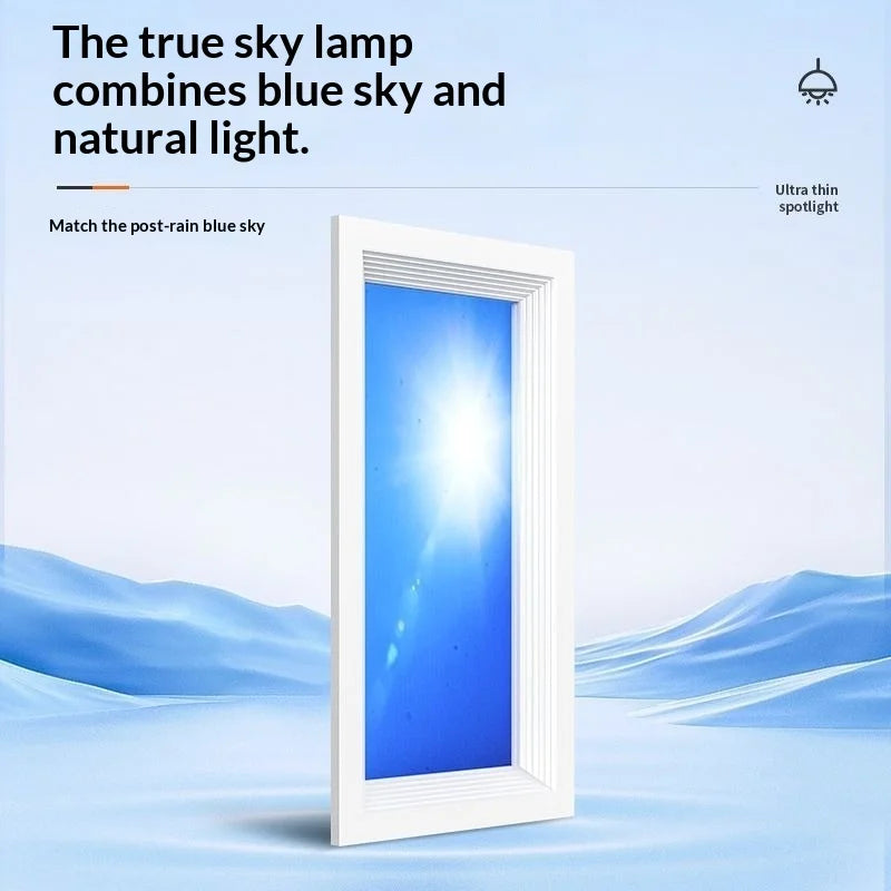 lampe led moderne bleu transparente aluminium salle bain chambre cuisine