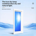 lampe led moderne bleu transparente aluminium salle bain chambre cuisine