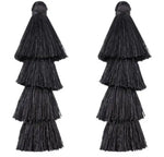 pompons franges polyester violet vert bleu rose boho chic décor maison rideau vêtement