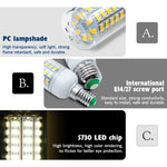 ampoule led maïs décoration intérieur blanc chaud lumière moderne lustre lustre base e14 e27