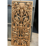 panneau mural décoration maison doré argenté floral baroque durable facile résistant eau