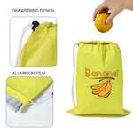 sacs rangement fruits légumes polyestor pliables conservation durable drawstring cuisine