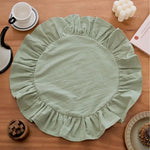 serviettes table classiques vert pastel rose bleu beige douces