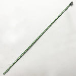 ruban led vert ligne continue diodes modernes connecteur extrémités diodes led opaques sans fixation