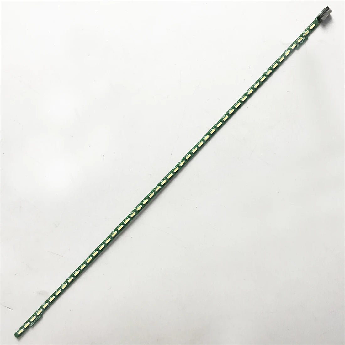 ruban led vert ligne continue diodes modernes connecteur extrémités diodes led opaques sans fixation