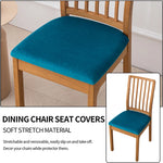 housse chaise extensible velours uni fauteuil cuisine salon moderne lavable