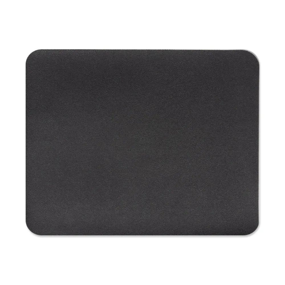 tapis souris cuir résistant antidérapant marron noir gris bleu rose vert moderne minimaliste