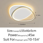 plafonnier moderne led blanc noir doré contemporain opacité haute qualité facile