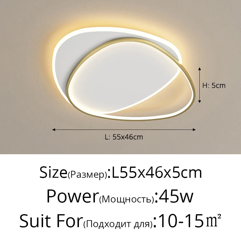 plafonnier moderne led blanc noir doré contemporain opacité haute qualité facile