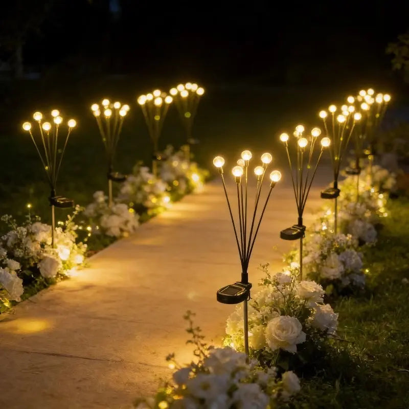 lumière solaire led filament moderne noir blanc doré extérieure jardin patio