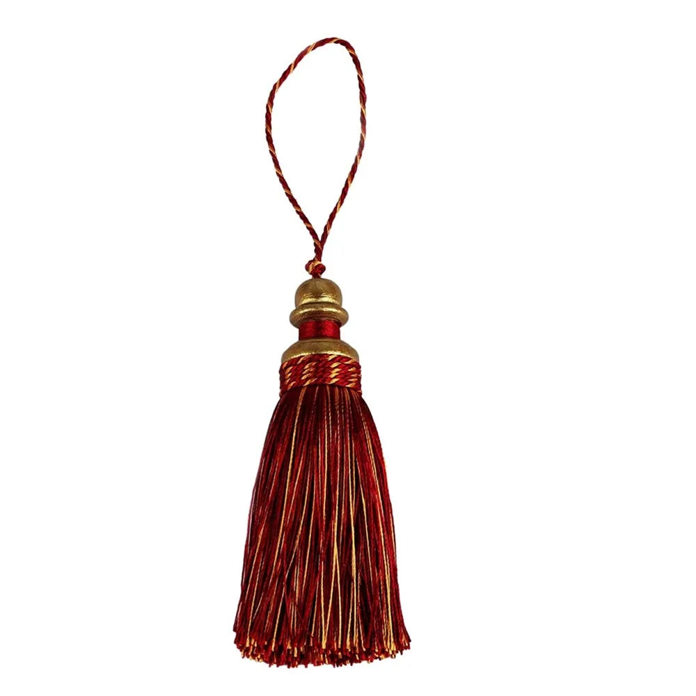 pompons rideaux noir beige doré argent bleu marine classiques tissés opaques 21cm 8cm