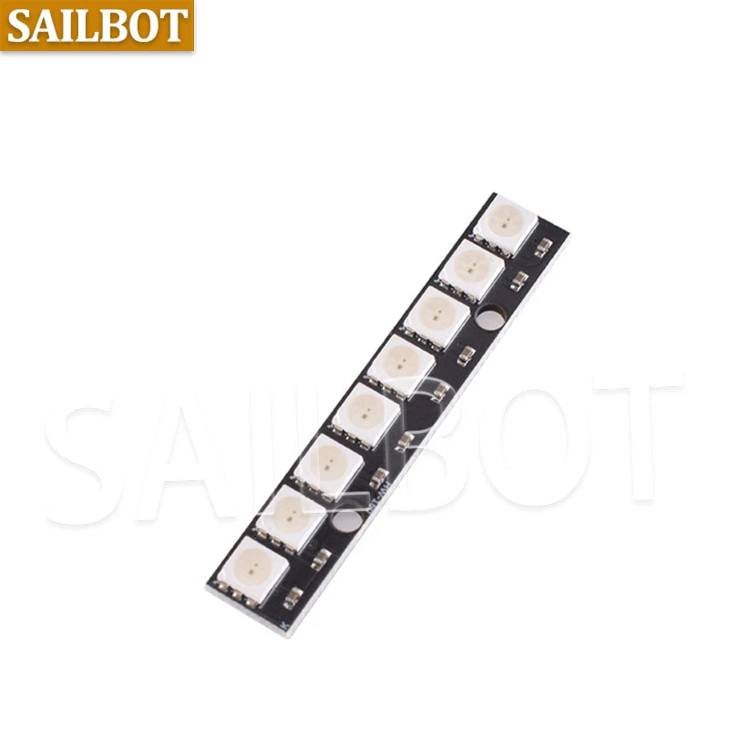 bande led 5050 rgb blanc moderne connecteurs électriques bits ws2812 led intégrées développement