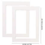 passe partout rectangulaire blanc papier cadre photo décoration intérieure œuvre d'art classique