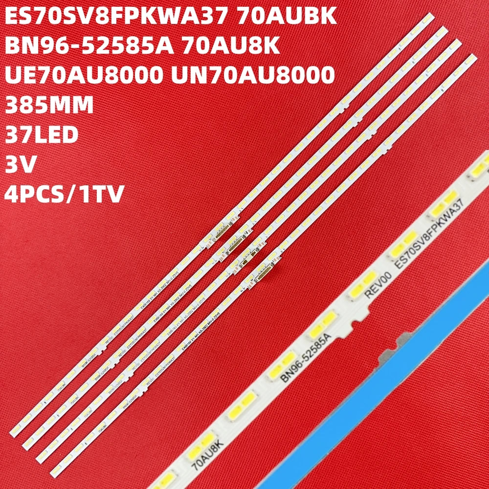 Ruban LED blanc moderne 385mm 37LED adhésif connecteurs 110 240V