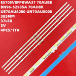 Ruban LED blanc moderne 385mm 37LED adhésif connecteurs 110 240V