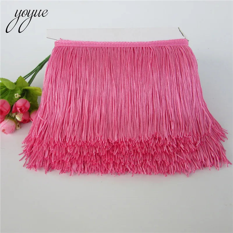 franges polyester dentelle rouge noir vert marron violet blanc rose moderne