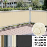 Voile d'ombrage balcon imperméable protection UV