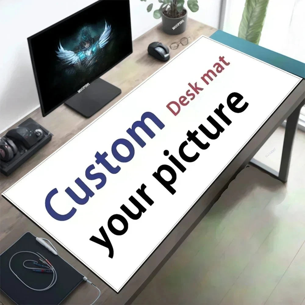 tapis personnalisable blanc ailes lumineux moderne anti dérapant durable large