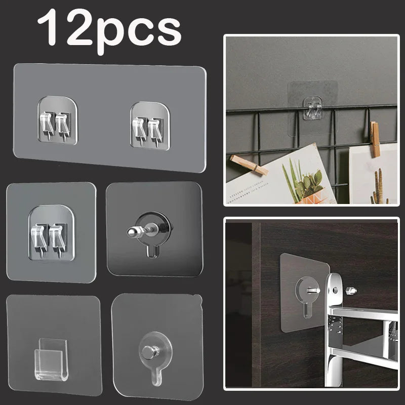 porte cartes adhésifs modernes gris doré rectangulaires lisses suspension murale minimalistes