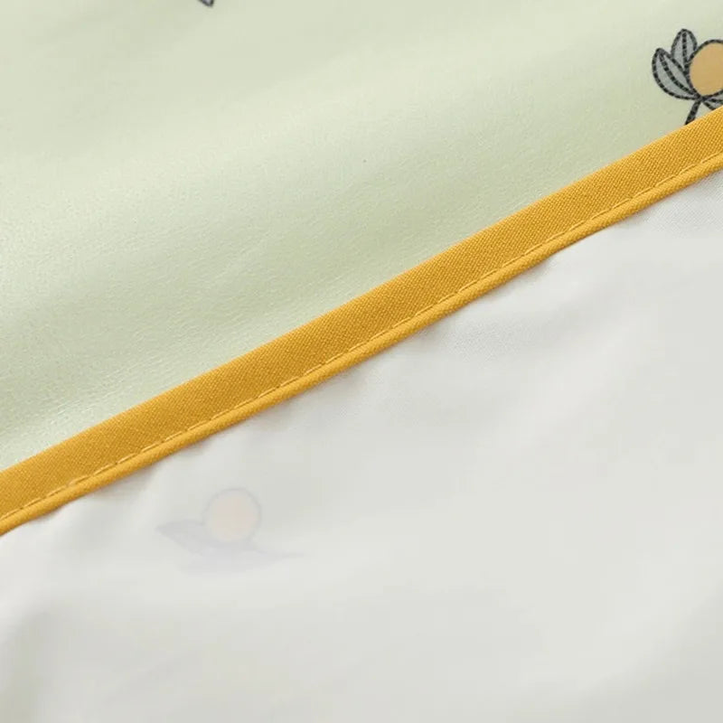 couverture bébé imprimée animaux mignons moderne beige vert rose douce