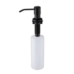 distributeur savon liquide main acier inoxydable bouteille pe 500ml rotatif bronze chrome moderne cuisine