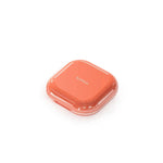 boîte pilules violet moderne compact compartiments snap closure voyages quotidien vitamines suppléments