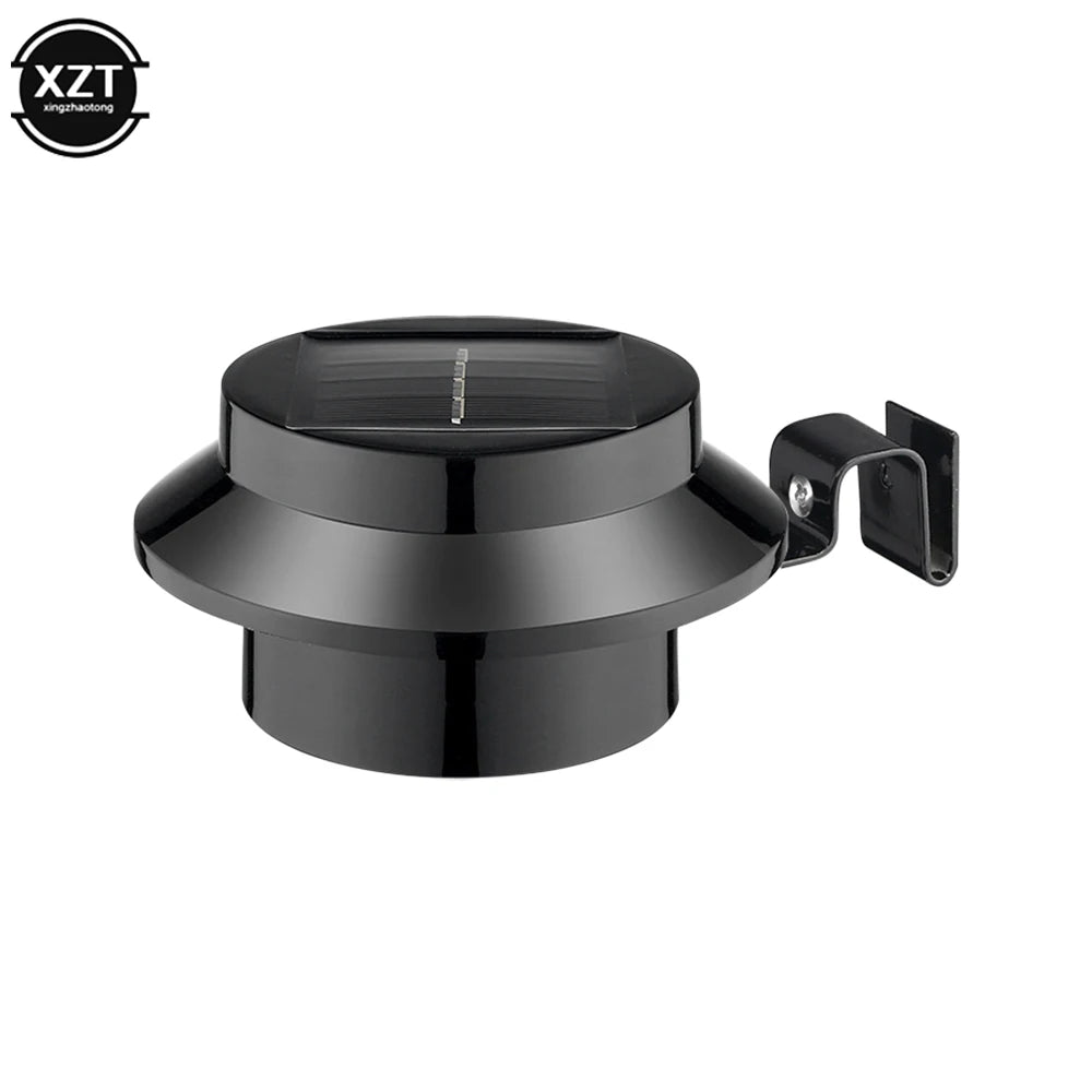lampe solaire murale clips noir blanc panneaux solaires intégrés veilleuse extérieure moderne imperméable