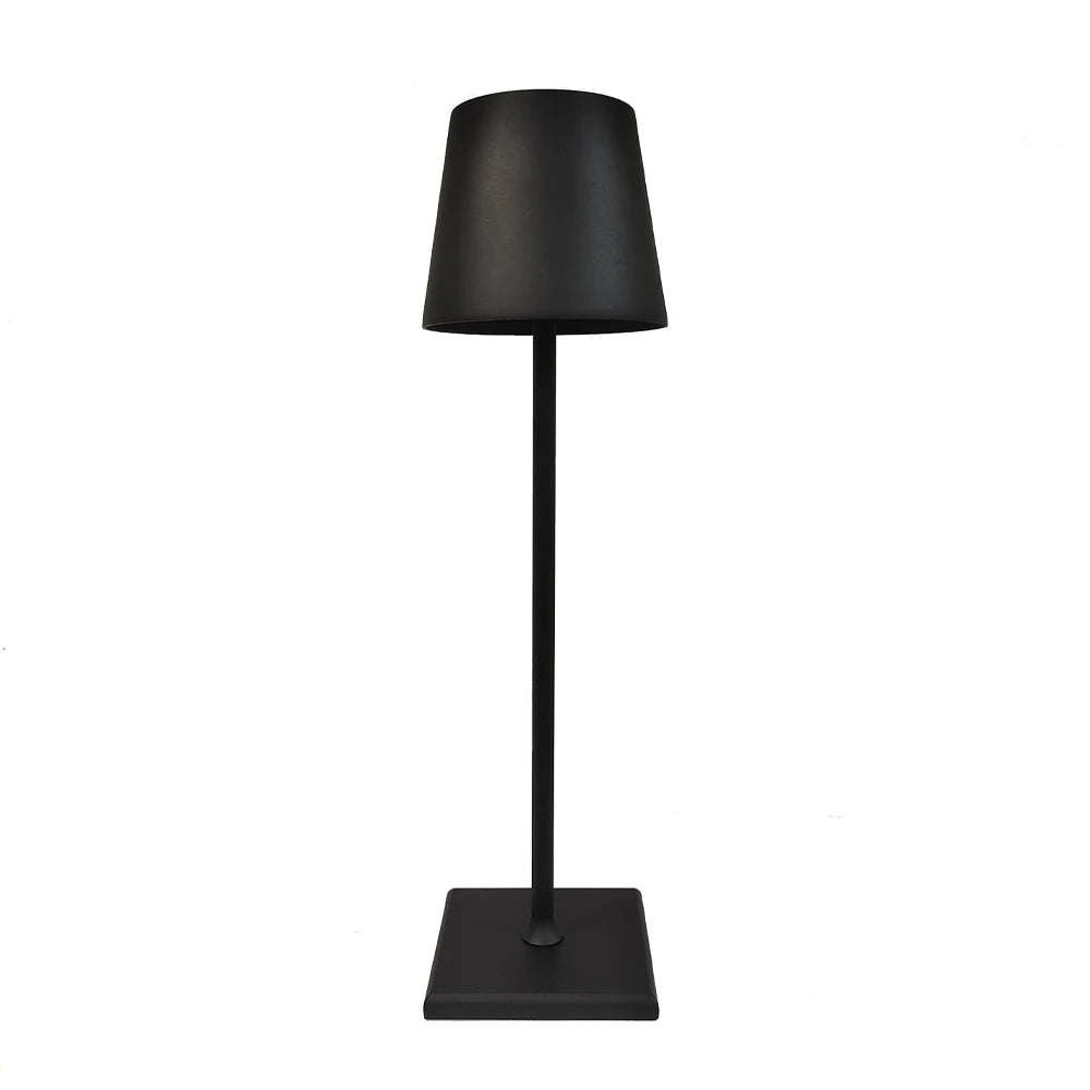lampe table led moderne rechargeable sans fil intensité réglable étanche ip54 blanc minimaliste
