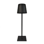 lampe table led moderne rechargeable sans fil intensité réglable étanche ip54 blanc minimaliste