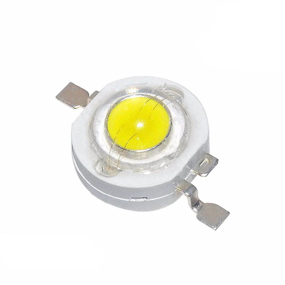 diodes led 1w 3w 5w blanc blanc chaud rouge bleu vert clips métalliques support
