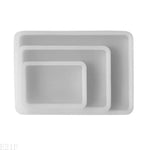moules silicone imprimé floral moderne blanc rectangle rond cœur ellipse nuage
