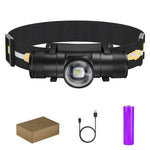 torche lampe rechargeable led zoomable 18650 batterie 180 degres camping pêche chasse