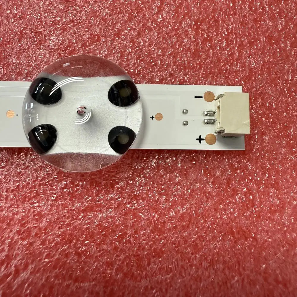 bande lumineuse led blanc moderne connecteur électrique aluminium fixe écran télévision