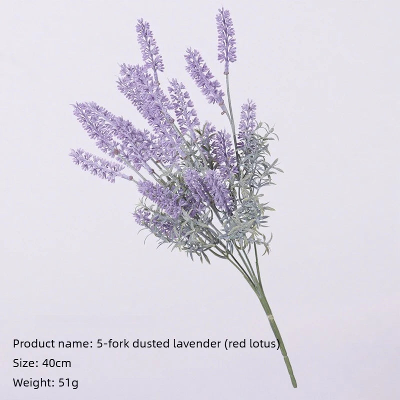 Bouquet artificiel violet fleurs lavande decoration mariage anniversaire intérieurextérieur