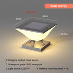 lumière solaire moderne pieds métalliques blanc gris contemporain minimaliste led